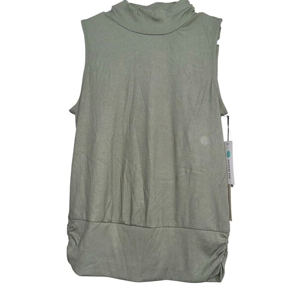 Nine Britton Womens Sleeveless Mock Neck Tunic Top M - Stitch Fix Exclusive - Picture 1 of 8